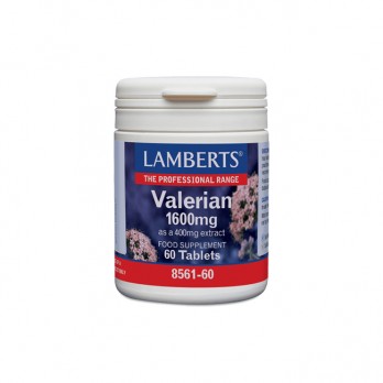 Lamberts Valerian 1600mg 60tabs | Συμπλήρωμα Βαλεριάνας για τον Ύπνο