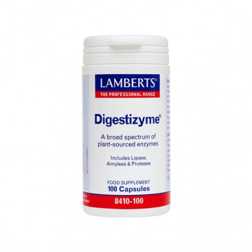 Lamberts Digestizyme 100caps | Φυτικά Πεπτικά 'Ενζυμα