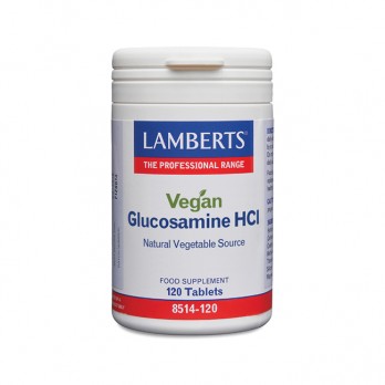 Lamberts Vegan Glucosamine 750mg 120tabs | Γλυκοσαμίνη για Χορτοφάγους