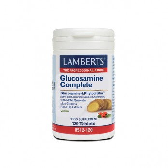 Lamberts Glucosamine Complete 120tabs | Συμπλήρωμα Διατροφής με Γλυκοζαμίνη για την Υγεία των Αρθρώσεων