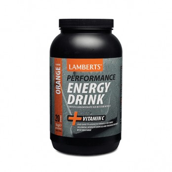 Lamberts Performance Energy Drink 1000gr | Ενεργειακό Ρόφημα Υδατανθράκων σε Σκόνη με Γεύση Πορτοκάλι