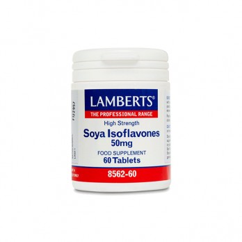 Lamberts Soya Isoflavones 50mg 60tabs | Συμπλήρωμα Διατροφής με  Ισοφλαβονοειδή Σόγιας 