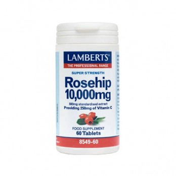 Lamberts Rose Hip 10.000mg 60tabs | Καρπός Αγριοτριανταφυλλιάς για την Φυσιολογική Λειτουργία του Ανοσοποιητικού Συστήματος