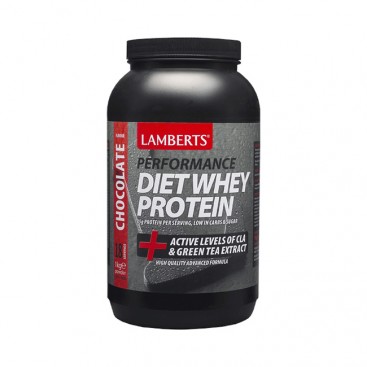 Lamberts Performance Diet Whey Protein Chocolate  1kg | Συμπλήρωμα Διατροφής για Αδυνάτισμα & Έλεγχο Σωματικού Βάρους με Γεύση Σοκολάτα