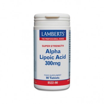 Lamberts Alpha Lipoic Acid 300mg 90tabs | Αντιοξειδωτικό Συμπλήρωμα Άλφα Λιποϊκού Οξέως