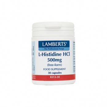 Lamberts L-Histidine 500mg 30caps | Συμπλήρωμα Διατροφής Ιστιδίνης