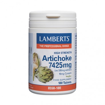 Lamberts Artichoke 7425mg 180tabs | Συμπλήρωμα Διατροφής Αγκινάρας