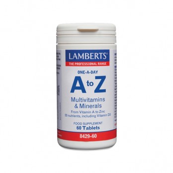 Lamberts A to Z  Multivitamins 60tabs | Πολυβιταμινούχο Συμπλήρωμα Διατροφής