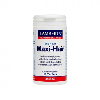 Lamberts Maxi Hair 60tabs | Φόρμουλα κατά της Τριχόπτωσης & Ενδυνάμωσης των Μαλλιών