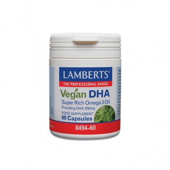 Lamberts Vegan DHA 60caps | Συμπλήρωμα Διατροφής Omega 3