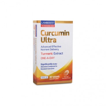 Lamberts Curcumin Ultra, 30Caps |  Συμπλήρωμα Διατροφής με Κουρκουμά