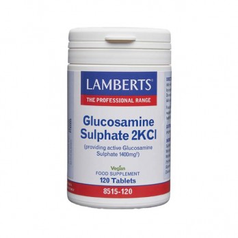 Lamberts Glucosamine Sulphate 2KCl 120tabs | Συμπλήρωμα Διατροφής Γλυκοζαμίνης για τη Καλή Υγεία των Χόνδρων