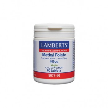 Lamberts Folate Methyl 400μg 60tabs |  Συμπλήρωμα Διατροφής με Φολικό Οξύ