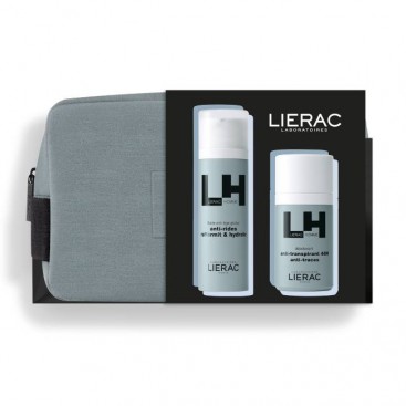 Lierac Homme Fluide Antiage Global Ανδρική Αντιγηραντική Κρέμα για Πρόσωπο & Μάτια  50ml & Homme Deodorant Αποσμητικό 48ης Προστασίας 50ml 