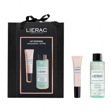 Lierac Lift Integral The Eye Lift Care Ανορθωτική Κρέμα Ματιών 15ml &  The Eye Make-Up Remover Διφασικό Νερό Ντεμακιγιάζ Ματιών 100ml 