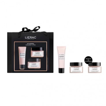 Lierac Lift Integral Regenerating Night Cream Αναδομητική Κρέμα Νύχτας 50ml & Lift Integral Firming Day Cream Refill Συσφιγκτική Κρέμα Ημέρας Ανταλλακτικό 50ml & The Neck & Décolleté Cream Συσφικτική Κρέμα για Λαιμό &  Ντεκολτέ  50ml