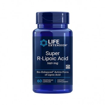 Life Extension Super R-Lipoic Acid 60 veg.caps | Συμπλήρωμα Διατροφής με Λιποϊκό Οξυ