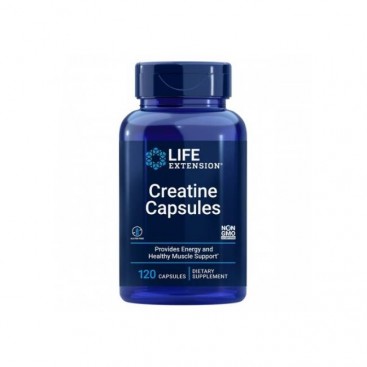 Life Extension Creatine 500mg 120caps | Συμπλήρωμα Διατροφής Κρεατίνης