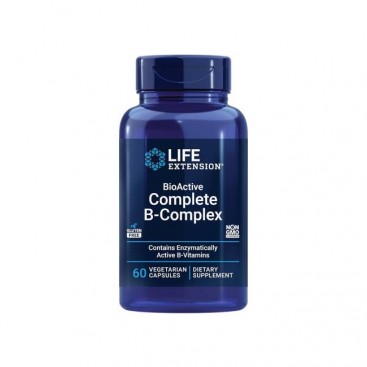 Life Extension BioActive Complete B-Complex, 60caps | Σύμπλεγμα Βιταμινών Β