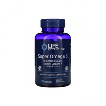 Life Extension Super Omega 3 with EPA/DHA  60Softgels| Συμπλήρωμα Ωμέγα 3 Λιπαρών Οξέων