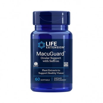 Life Extension MacuGuard Ocular Support, 60softgels | Συμπλήρωμα Διατροφής για την Υγεία των Ματιών