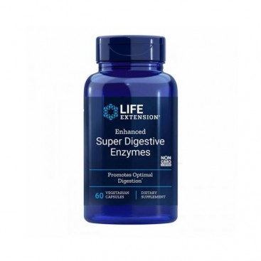 Life Extension Enhanced Super Digestive Enzymes, 60caps | Συμπλήρωμα Διατροφής για την Υγεία του Πεπτικού Συστήματος