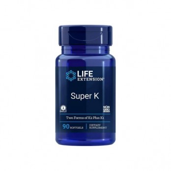 Life Extension Super K with Advanced K2 Complex  90softgel | Φόρμουλα Βιταμίνης K για την Υγιή Δομή των Οστών