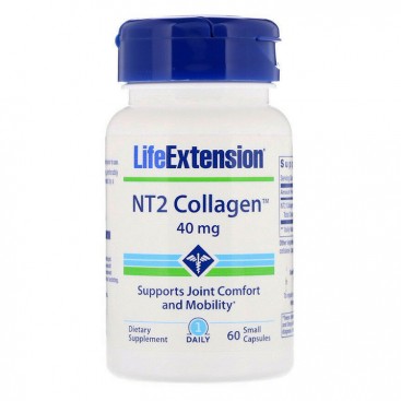 Life Extension Nt2 Collagen 40mg 60caps | Συμπλήρωμα Διατροφής με Κολλαγόνο Υψηλής Βιοδιαθεσιμότητας