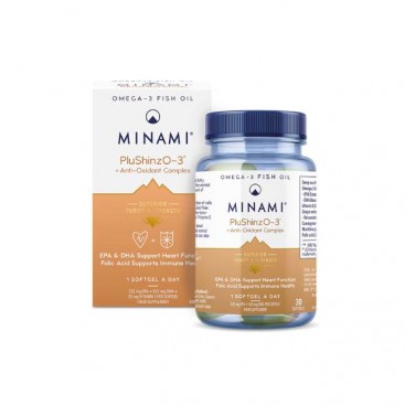 Minami PluShinzO-3 +Antioxidant Complex 30softgels | Συμπλήρωμα Διατροφής με Ω3 & Αντιοξειδωτικά