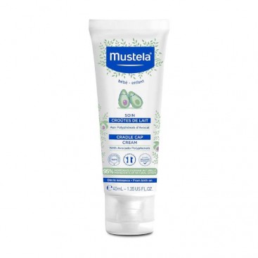 Mustela Cradle Cap Cream 40ml | Καταπραϋντική Κρέμα για τη Νινίδα