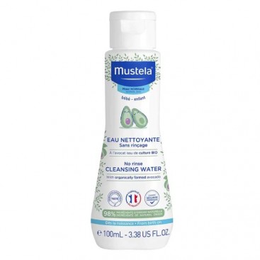 Mustela No-Rinse Cleansing Water 100ml | Νερό Καθαρισμού χωρίς Ξέβγαλμα