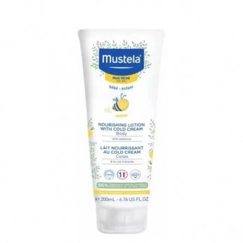 Mustela Nourishing Lotion with Cold Cream 200ml | Βρεφικό Γαλάκτωμα Σώματος για Ξηρό Δέρμα