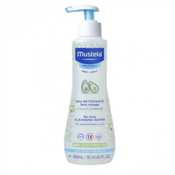 Mustela No-Rinse Cleansing Water 300ml | Νερό Καθαρισμού χωρίς Ξέβγαλμα