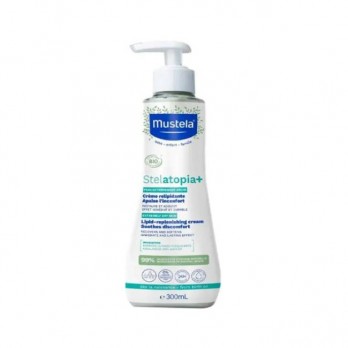 Mustela Stelatopia+  Lipid-Replenishing Cream 300ml | Κρέμα Αναπλήρωσης Λιπιδίων για Ατοπικό Δέρμα