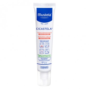 Mustela Cicastela Repairing Cream 40ml | Κρέμα Ανάπλασης για Μικρούς Ερεθισμούς και Κοκκινίλες