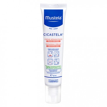 Mustela Cicastela Repairing Cream 40ml | Κρέμα Ανάπλασης για Μικρούς Ερεθισμούς και Κοκκινίλες