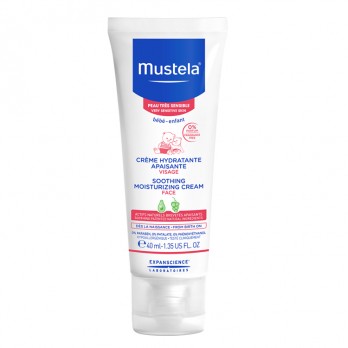 Mustela Soothing Face Cream 40ml | Καταπραϋντική Κρέμα Προσώπου για Ευαίσθητο Δέρμα