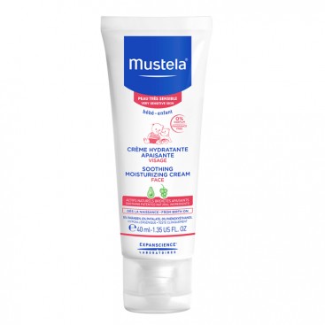 Mustela Soothing Face Cream 40ml | Καταπραϋντική Κρέμα Προσώπου για Ευαίσθητο Δέρμα