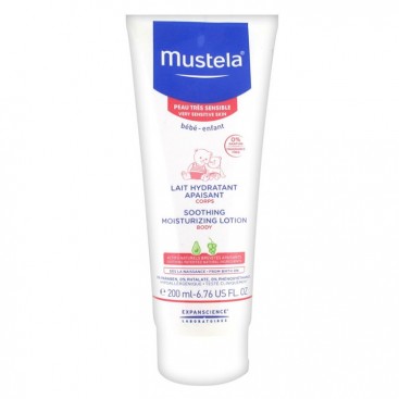 Mustela Soothing Moisturizing Body Lotion 200ml | Ενυδατική Λοσιόν Σώματος  για το Ευαίσθητο Δέρμα