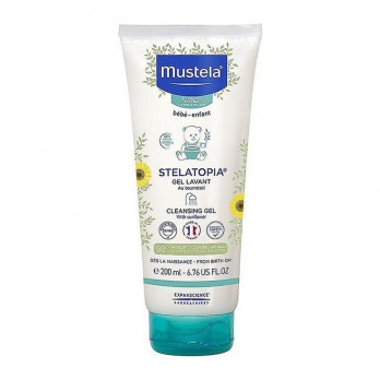 Mustela Stelatopia Cleansing Gel 200ml | Αφροντούζ για Ατοπικό Δέρμα 