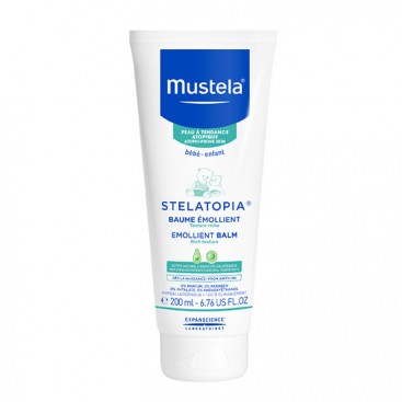 Mustela Stelatopia Emolient Balm 200ml | Μαλακτικό Βάλσαμο Προσώπου & Σώματος για Ατοπικό Δέρμα 