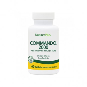 Nature's Plus Commando 2000 60tabs | Πρωτοποριακή Αντιοξειδωτική Φόρμουλα 