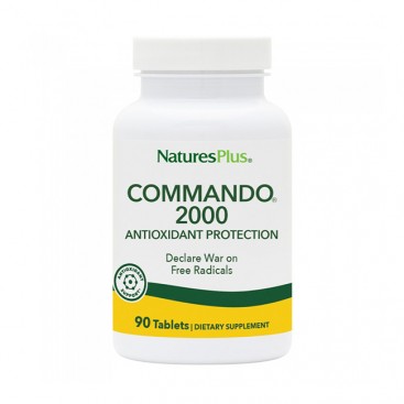 Nature's Plus Commando 2000 90tabs |  Πρωτοποριακή Αντιοξειδωτική Φόρμουλα 