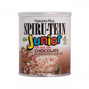 Nature's Plus Spiru-Tein Junior 1.09lb 495gr | Θρεπτικό Ρόφημα για Παιδιά με Γεύση Σοκολάτας