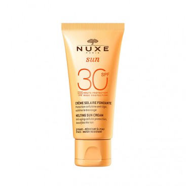 Nuxe Sun Melting Cream SPF30 50ml | Αντιηλιακή Κρέμα Προσώπου με Αντιγηραντική Δράση