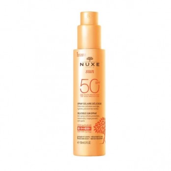 Nuxe Delicious Sun Spray SPF50 150ml | Αντιηλιακό Γαλάκτωμα Spray για Πρόσωπο & Σώμα