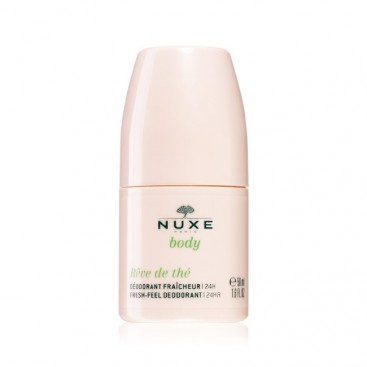 Nuxe Body Reve De The Fresh Feel Deodorant 24hr Roll-On 50ml | Αποσμητικό για Αίσθηση Φρεσκάδας