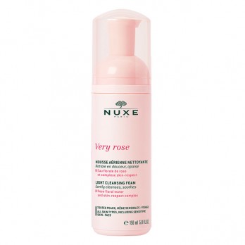 Nuxe Very Rose Light Cleansing Foam 150ml | Ελαφρύς Αφρός  Καθαρισμού Προσώπου