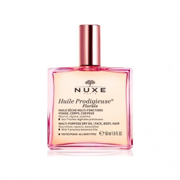 Nuxe Huile Prodigieuse Florale 50ml | Ξηρό λάδι για Πρόσωπο-Σώμα-Μαλλιά με Λουλουδένιο Άρωμα 