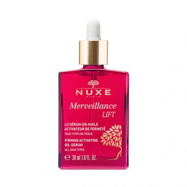 Nuxe Merveillance Lift Oil-Serum 30ml | Συσφικτικό Έλαιο - Serum για Όλους τους Τύπους Επιδερμίδας 